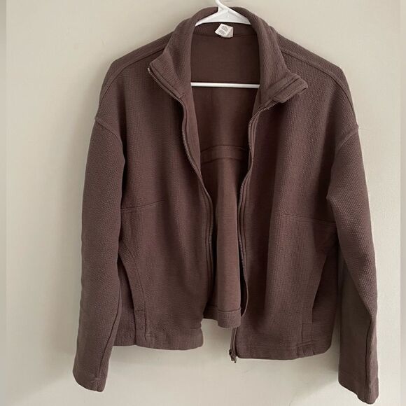 90 degree HIGH LOW FULL ZIP JACKET WITH SIDE POCKETS - Picture 3 of 10